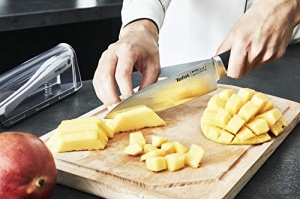 Cutit bucatar Tefal Ever Sharp K25690 165 cm Tehnologie de ascutire automata NegruArgintiu - Img 10