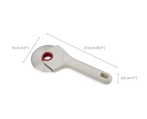 Cutit de pizza Joseph Joseph Ringo, inox, ergonomic, usor de curatat - Img 4