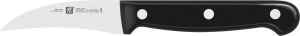 Cutit pentru curatat fructe si legume ZWILLING Twin Chef, lama 7 cm, maner ergonomic, negru