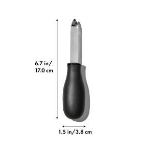 Cutit pentru deschidere stridii OXO Good Grips, otel inoxidabil, maner ergonomic - Img 6