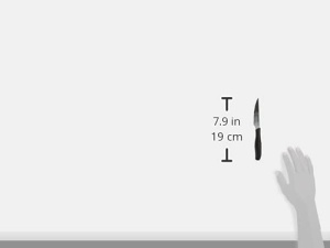 Cutit pentru friptura Tescoma SONIC 10 cm, set 6 bucati, otel inoxidabil - Img 5