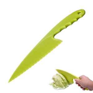 Cutit pentru Salata Westmark, 29.1 cm, Culoare Verde, Maner Ergonomic - Img 2