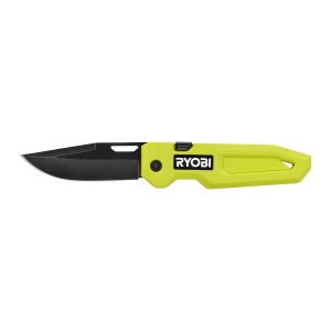 Cutit pliabil RYOBI, Drop Point, otel inoxidabil, maner nylon