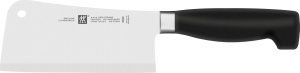 Cutit tip satar ZWILLING Vier Sterne 15 cm otel inoxidabil negru