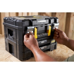 Cutiuta de unelte Stanley FatMax Pro-Stack, 21.5L, cu 2 sertare, organizare flexibila - Img 8