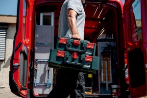 Cutiuta pentru unelte Metabo metaBOX 118, 12V, robusta si rezistenta la apa - Img 3