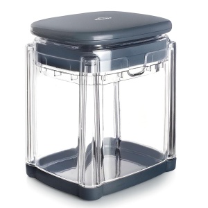 Cutter manual Lacor 60540 cu 3 lame din otel inoxidabil, BPA-free