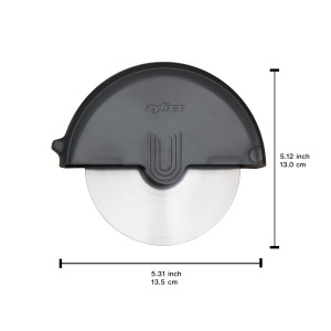 Cutter pentru pizza Zyliss, inox, lama detasabila, ergonomic - Img 9