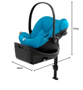 CYBEX Gold ISOFIX Base, Base G, pentru scaun auto pentru copii Cloud G i-Size si scaun auto Sirona G i-Size, negru - Img 10