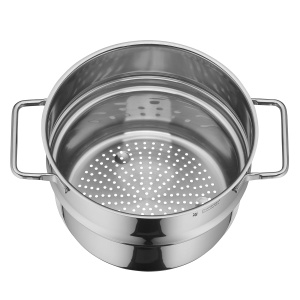 Dampfgareinsatz pentru oale WMF, 20 cm, Cromargan inox 1810, spulberat - Img 6