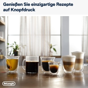 De'Longhi Magnifica Evo ECAM 292.81.B Aparat de cafea complet automat cu sistem de lapte LatteCrema, 7 butoane de selectare directa pentru cappuccino, espresso si alte specialitati de cafea, functie 2 cani, negru - Img 5