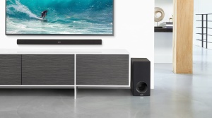 Denon DHT-S316 2.1 Flat TV Soundbar cu subwoofer wireless, Bluetooth, HDMI ARC, Dolby Digital, DTS, intrare optica - Img 6