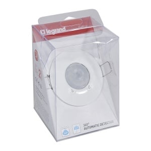 Detector de miscare Legrand 048944, 360, 8m, montaj pe tavan, alb - Img 2