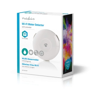 Detector inteligent de fuga de apa NEDIS WIFIDW10WT, Wi-Fi, alimentare cu baterie, alb - Img 4