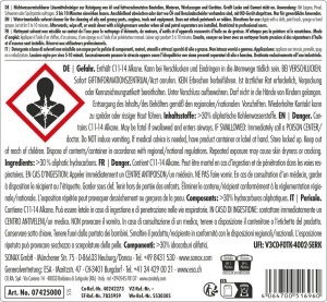 Detergent de grasimi SONAX AGRAR, 5 Litri, pentru curatare eficienta - Img 2