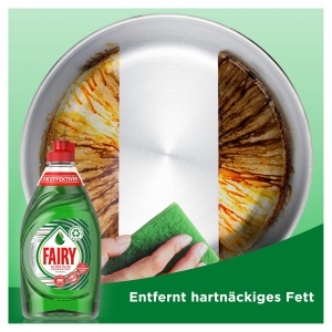 Detergent de vase Fairy Original, 8x900 ml, ultra concentrat, putere de curatare ridicata - Img 2