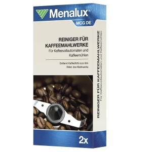 Detergent pentru rasnite de cafea Menalux MCG DE, 2 utilizari, curatare profesionala