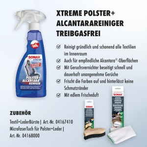 Detergent pentru textile SONAX Xtreme PolsterAlcantara 500 ml - Img 3