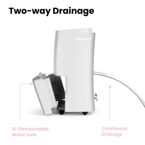 Dezumidificator Comfee 20L24hDimensiunea camerei aprox 100m340m2Compatibil cu APPModu inteligentCronometru 24HRezervor de apa 3LAnti-umiditateMucegaiM - Img 8