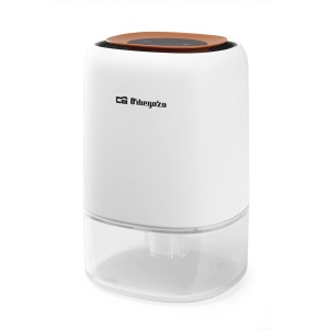 Dezumidificator Orbegozo DH 305, 1L, 23W, compact, lumini LED decorative