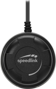 Difuzor PC Speedlink GRAVITY CARBON RGB 2.1 Sistem de sunet Bluetooth - cu subwoofer din lemn, sistem de difuzoare active 120 wati, mufa 3.5mm, AUX, telecomanda de masa, negru - Img 5
