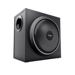 Difuzor PC Trust Yuri 2.1 cu subwoofer, putere de varf de 120 W, subwoofer din lemn cu un driver de bas puternic de 5,25 inchi, control al volumului cu casti si conector de intrare de linie, negru - Img 7