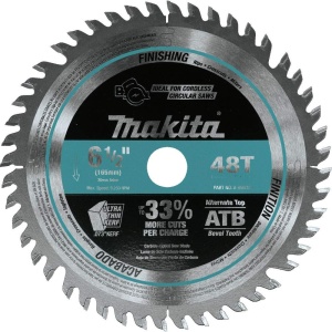 Disc circular Makita B-56708, 165x20 mm, 48 dinti, din otel