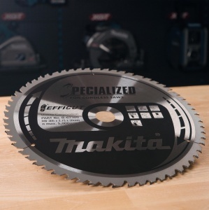 Disc circular pentru lemn Makita B-67309, 305 mm, 60 dinti, pentru taieturi rapide si curate - Img 5