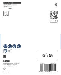 Disc de slefuire Bosch EXPERT Multi Material, 115 mm, Carbide, pentru lemn - Img 4