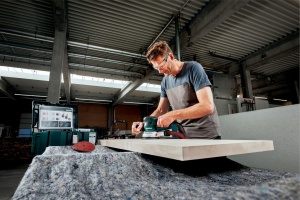 Disc de slefuit Metabo 150 mm, cu prindere Velcro, pentru SXE 450 - Img 2