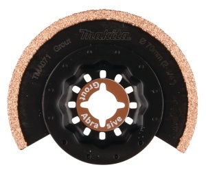 Disc segment multitool Makita B-65040, 70 mm, granulatie 50, pentru mortar si beton