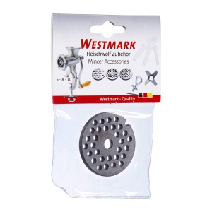 Disc Westmark pentru masina de tocat carne 97542260 diametru 45 mm otel argintiu - Img 8