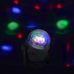 Discokugel Grundig - Mini Discokugel cu Fernbedienung, 3W, RGB, Compacta - Img 4