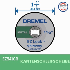 Discuri de slefuire Dremel EZ541GR, 3.8 cm, 2 bucati, Verde - Img 5