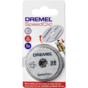 Discuri de taiere Dremel SC456, set 5 bucati, 38mm, pentru metal - Img 2