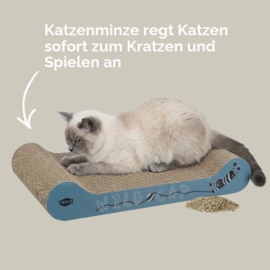 Discuri pentru zgariat pisici TRIXIE Wild Cat cu plante aromatice 41 x 24 x 7 cm - Img 7