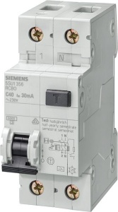 Disjunctoare Siemens RCBO Sentron 5SU1, 32A, 2-polig, 30mA