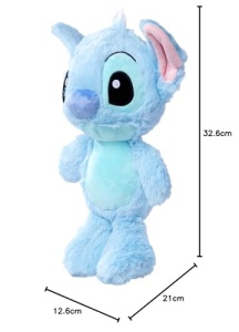 Disney Lilo and Stitch, figurina de plus de 25cm, jucarie de plus, jucarie de plus, pentru copii din primele luni de viata - Img 10