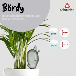 Dispenser apa pentru plante Scheurich Bordy S 90ml Gri - Img 3
