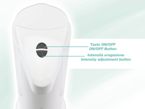 Dispenser automat sapun si gel dezinfectant Beper P201UTP004, 370 ml, alb, senzor infrarosu - Img 3