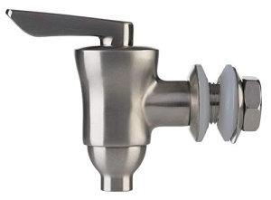 Dispenser de bauturi APS 10400, 7 Litri, sticla si otel inoxidabil, design beton - Img 3