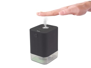 Dispenser de dezinfectant BEPER P201UTP011, capacitate 120 ml, negru, portabil