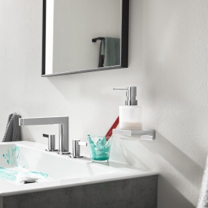 Dispenser de sapun hansgrohe AddStoris, 200 ml, crom, montare pe perete - Img 2