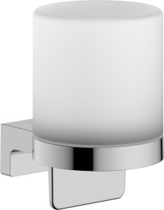 Dispenser de sapun hansgrohe AddStoris S, 200 ml, crom, montare pe perete