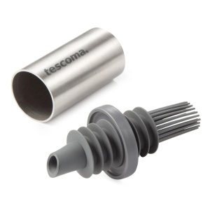 Dispenser ulei Tescoma GrandCHEF cu pensula, silicon, inox, tropffrei