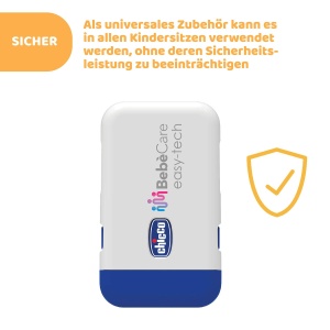 Dispozitiv Anti-Abandon Chicco Bebecare Easy Tech, Bluetooth, Usor de Instalati - Img 3