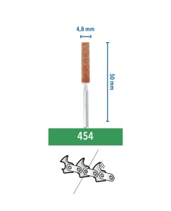 Dispozitiv de ascutit Dremel 454 cu 3 pietre de ascutit pentru feronerie, 4.8mm - Img 3