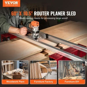 Dispozitiv de frezare VEVOR YS60-001, lungime 1525mm, usor de utilizat, din aluminiu - Img 2
