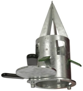 Dispozitiv de golire BigBag Kerbl 29428, controlabil, metal zincat, 459 mm - Img 3