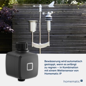 Dispozitiv de Irigare Inteligent Homematic IP 162114A0, Control prin Aplicatie, Culoare Antracit - Img 5